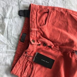 Zara skinny jeans embroidery size 31
